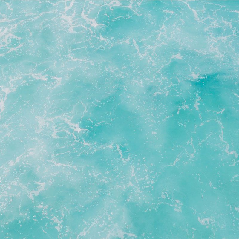 Close-up of azure water